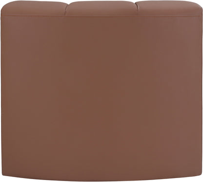 Arc - Faux Leather Curved Corner Chair
