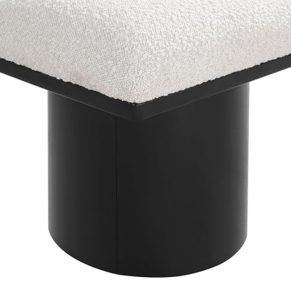 Pavilion - Bench / Stool With Black Base