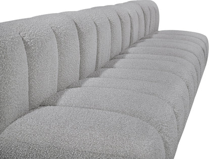 Arc - Boucle Fabric 7 Piece Modular Sofa