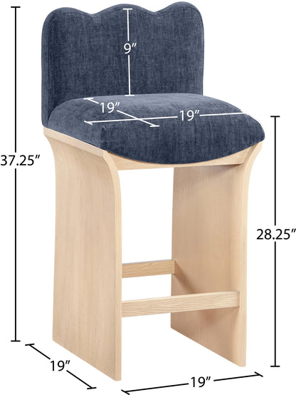 Shaw - Counter Stool - Natural Base
