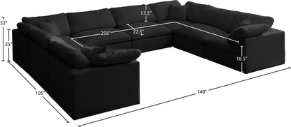 Plush - 8 Piece Modular Sectional