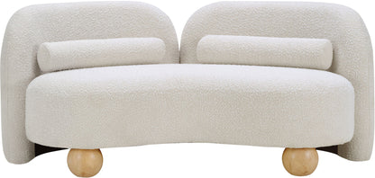 Daphne - Boucle Loveseat