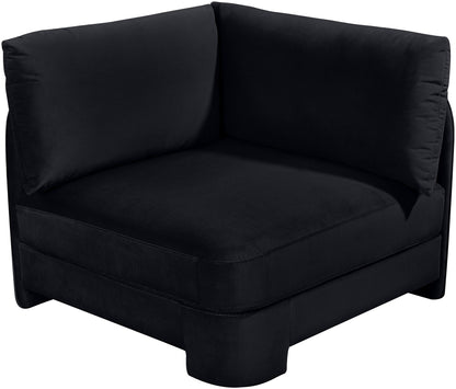 Hammond - Velvet Performance Fabric Upholstered Corner Chair