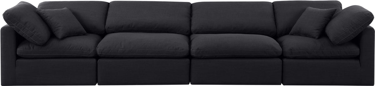 Indulge - Linen 4 Seat Modular Sofa