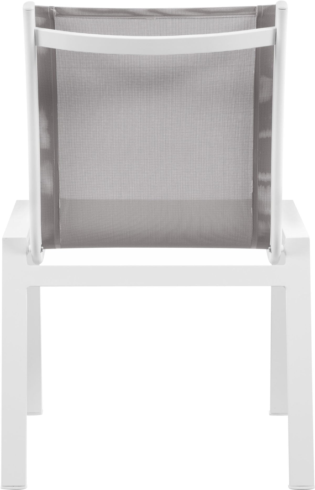 Nizuc - Outdoor Patio Dining Chair With White Frame (Set of 2)