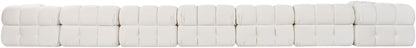 Orin - Velvet Performance Fabric Upholstered 8 Piece L-Shaped Sectional