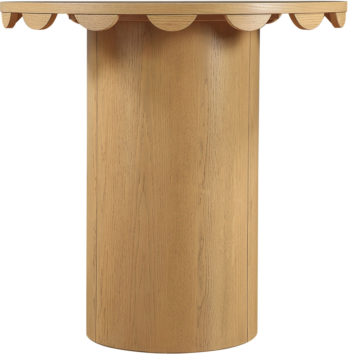 Dahlia - Solid Wood And Natural Cane Table