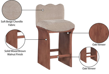 Shaw - Counter Stool - Walnut Base