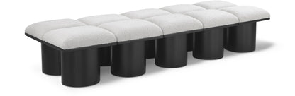 Pavilion - 10 Piece Modular Bench With Black Base