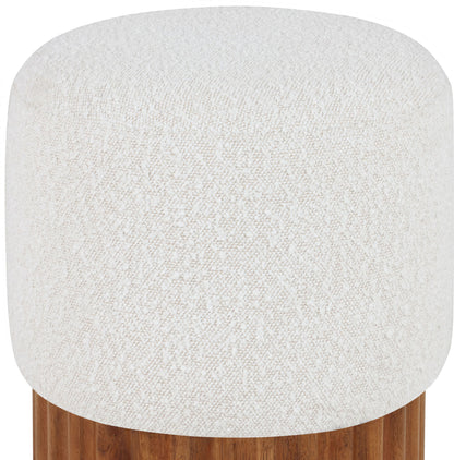Veranda - Ottoman / Stool With Brown Base
