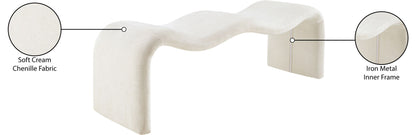 Willow - Chenille Bench