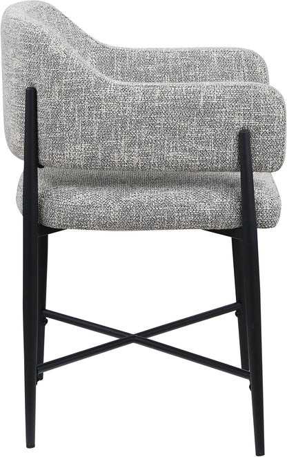 Dame - Fabric Upholstered Dining Chair (Set of 2)