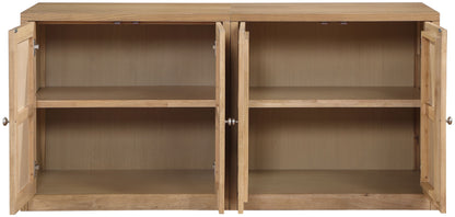 Vero - Solid Wood And Oak Venee Sideboard/Buffet