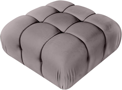 Orin - Velvet Performance Fabric Upholstered Modular Ottoman