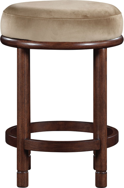 Monette - Counter Stool With Brown Base