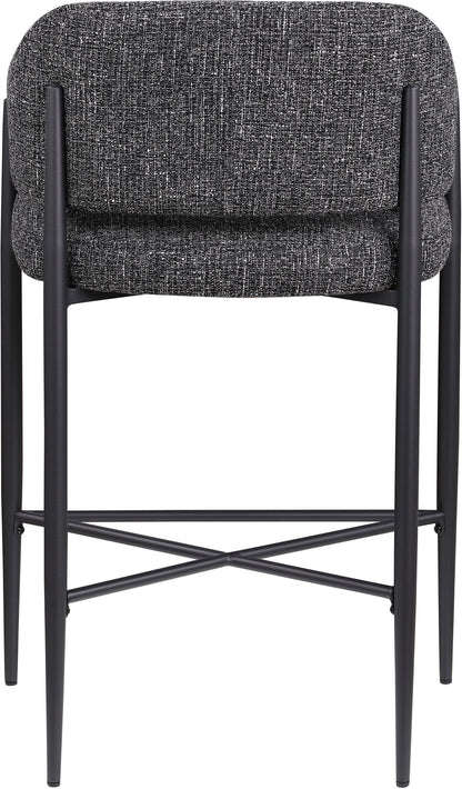 Dame - Fabric Upholstered Counter Stool (Set of 2)