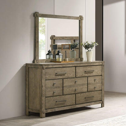 Colton - Mirror - Antique White Oak
