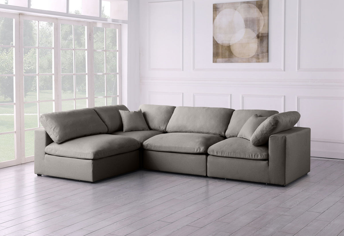 Plush - 4 Piece Modular Sectional