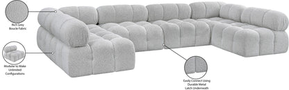 Ames - 6 Piece Fabric Modular Sectional