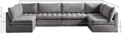 Jacob - Modular U-Shaped Sectional 6 Piece