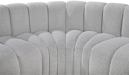 Arc - Boucle Fabric 8 Piece Modular Sofa