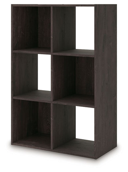 Piperton - Six Cube Organizer - Charcoal