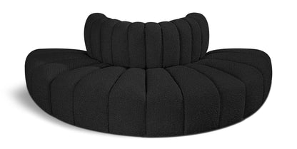 Arc - Boucle Fabric 4 Piece Modular Sofa