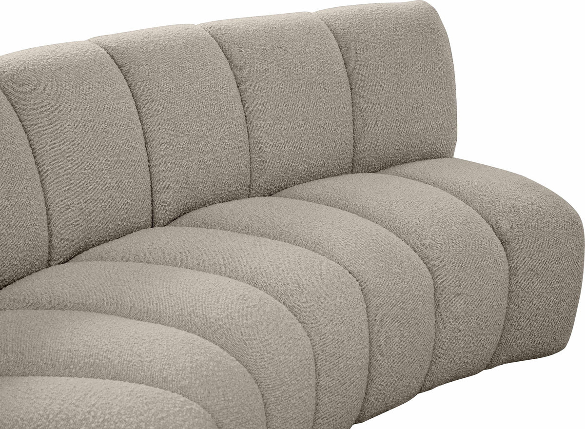 Infinity - 4 Piece Boucle Modular Sectional