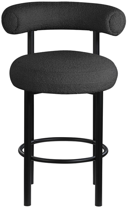 Bordeaux - Stool With Black Legs (Set of 2)