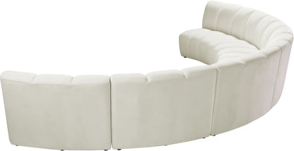 Infinity - 6 Piece Velvet Modular Sectional