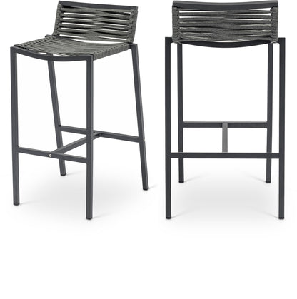 Maldives - Rope Outdoor Patio Bar Stool (Set of 2)
