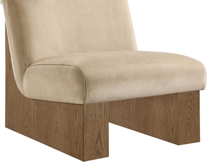 Vantage - Velvet Performance Fabric Upholstered Accent Chair