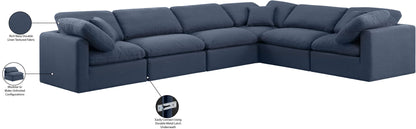 Indulge - Linen 6 Piece Modular Corner Sectional
