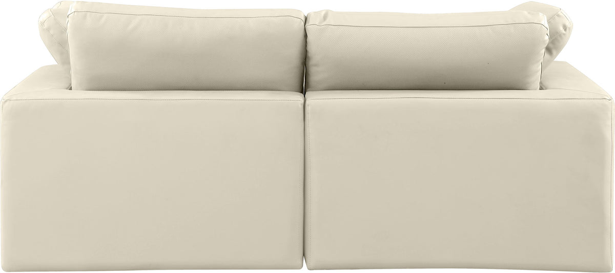 Comfy - Faux Leather Modular Sofa 2 Seats