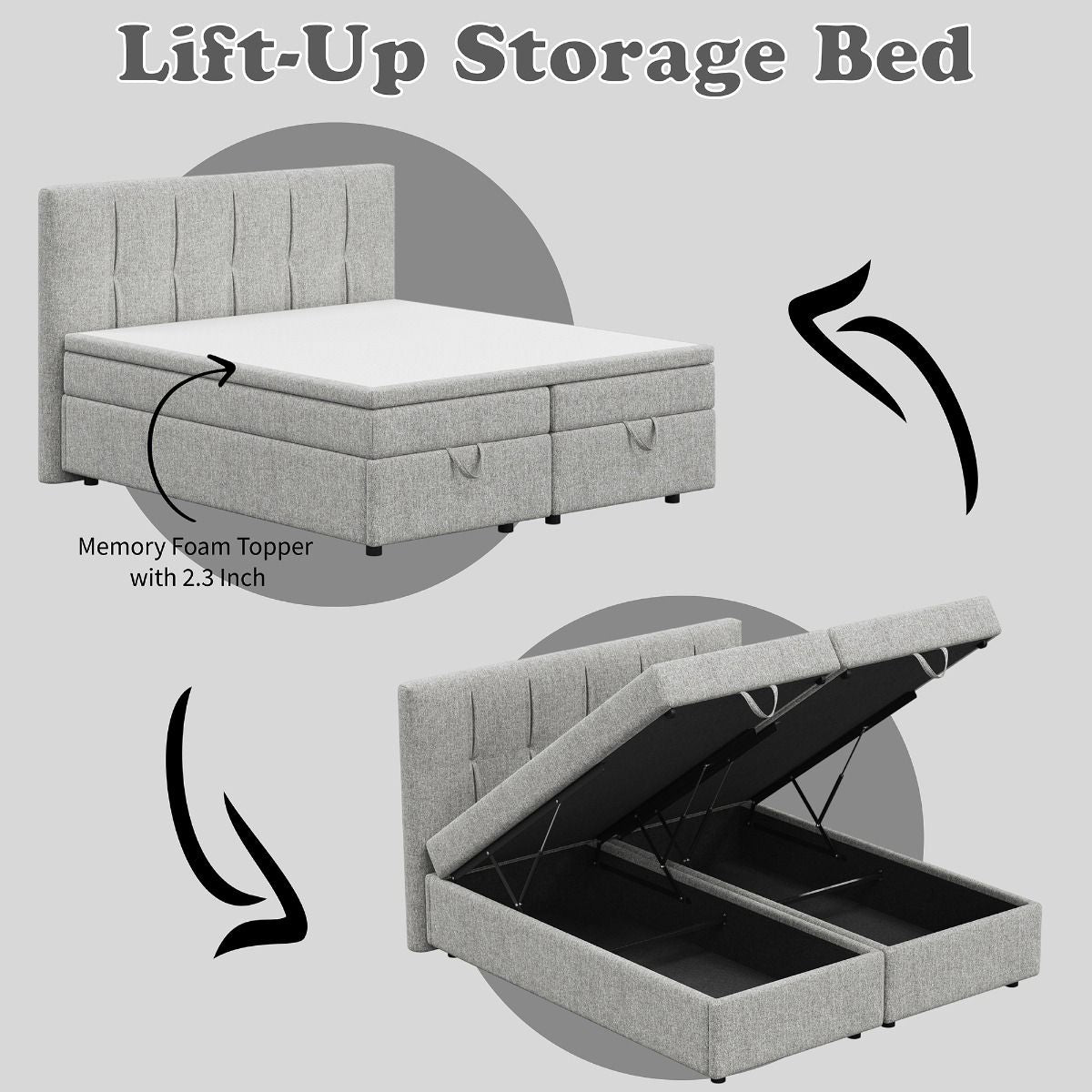 Avenia - Bed With Storage