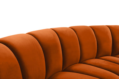 Infinity - 11 Piece Velvet Modular Sectional