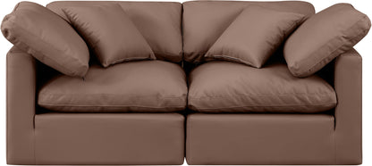Indulge - Faux Leather 2 Seat Modular Sofa