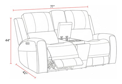 Belmont - Zero Gravity Power Reclining Living Room Set