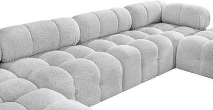 Ames - 6 Piece Fabric Modular U-Shaped Sectional