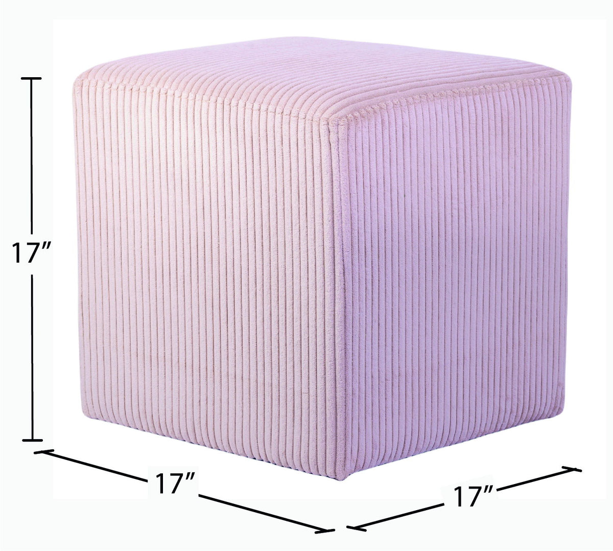 Roy - Microsuede Ottoman / Stool