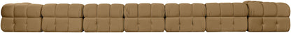 Orin - Velvet Performance Fabric Upholstered 8 Piece L-Shaped Sectional