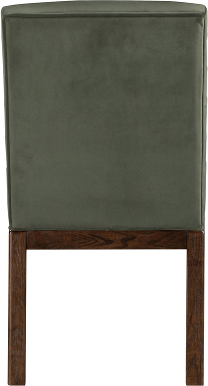 Evelyn - Dining Chair With Brown Legs