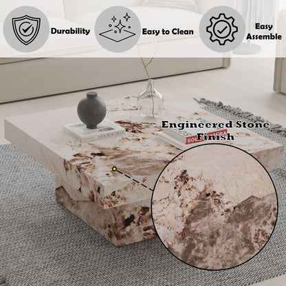 Fultan - Coffee Table - Engineered Stone