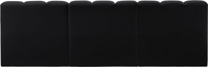 Arc - Faux Leather 3 Seats Modular Sofa