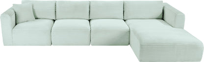 Shaggy - 4 Piece Modular Sectional