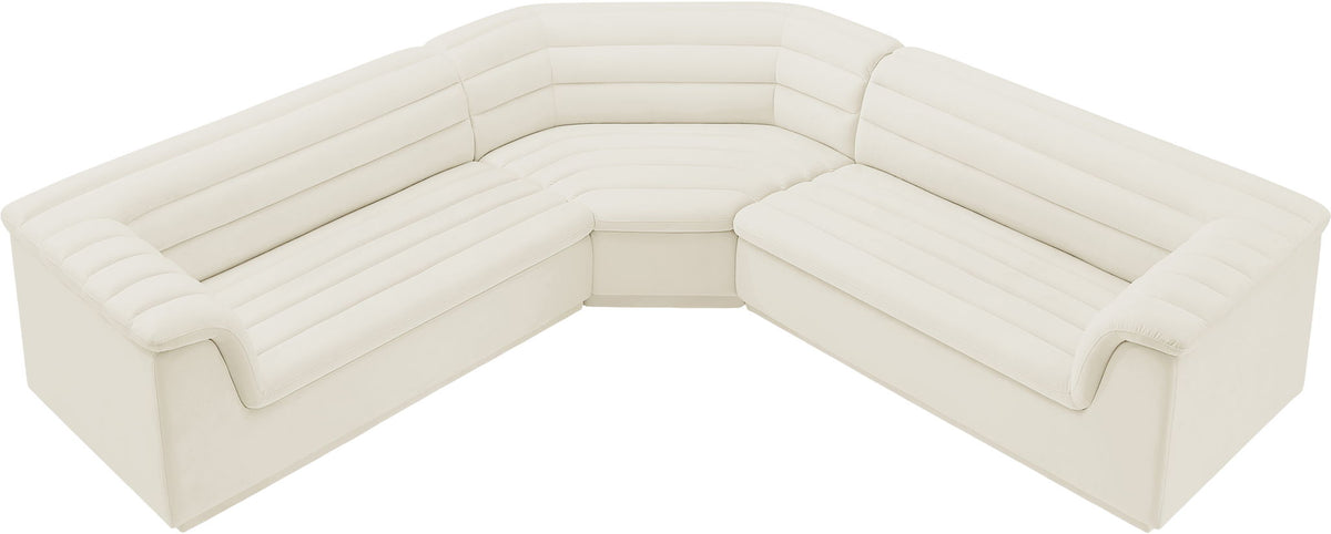 Cascade - Velvet Modular Sectional