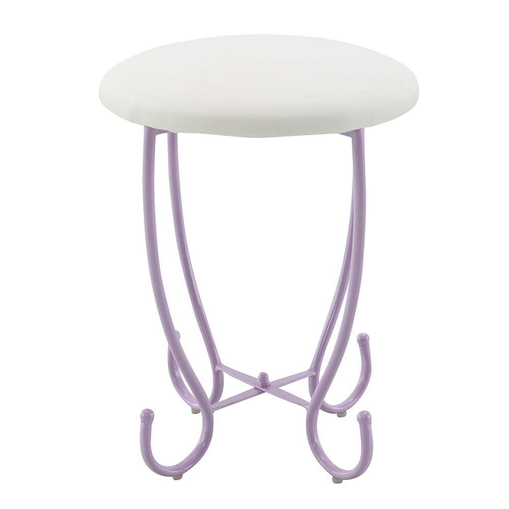 Priya II - Vanity Set - White & Light Purple