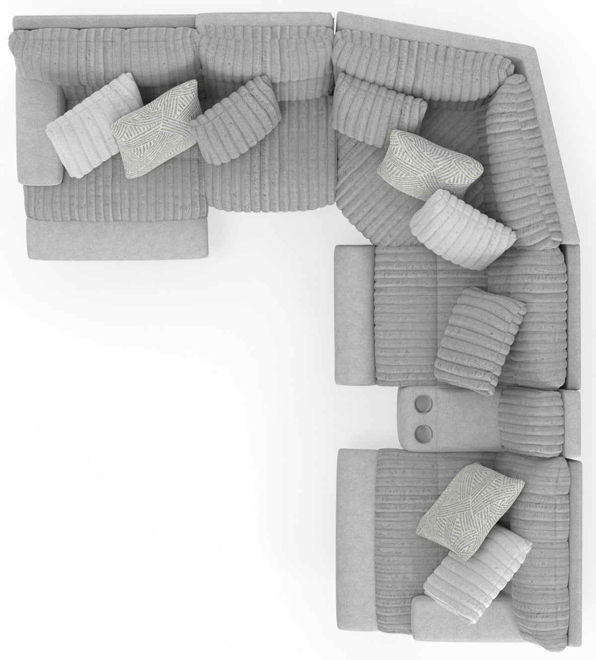 Abraxas - 6 Piece Reclining Sectional