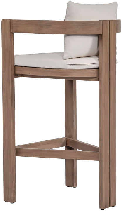 Newport - Water Resistant Fabric Upholstered Outdoor Patio Bar Stool