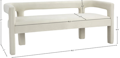 Athena - Velvet Bench
